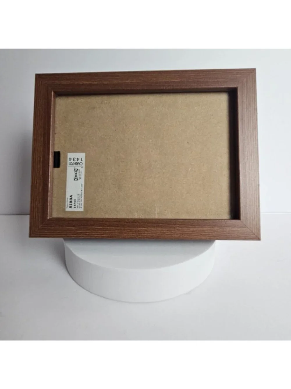 Picture Frame 5x7 Brown Wood Photo Frame IKEA RIBBA 6x8 Wall Tabletop Glass